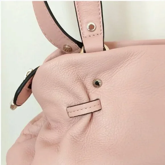 Maison Pourchet Powder Pink Buttery Soft Leather Bag Made in France Like New! 😍 - Picture 10 of 15
